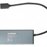 Разветвитель USB-C Digma HUB-4U3.0-UC-G 4порт. серый