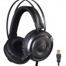 Наушники с микрофоном A4 Bloody G520S серый 1.8м мониторные USB оголовье (G520S)
