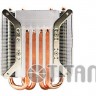 Устройство охлаждения(кулер) Titan TTC-NC25TZ/PW(RB) Soc-FM2+/AM2+/AM3+/AM4/1150/1151/1155 4-pin 14-35dB Al+Cu 130W Ret