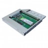Сменный бокс для HDD/SSD AgeStar SMNF2S SATA металл серебристый 2.5"