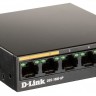 Коммутатор D-Link DSS-100E-6P/A1A 6x100Mb 1G неуправляемый