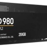 Накопитель SSD Samsung PCI-E x4 250Gb MZ-V8V250BW 980 M.2 2280