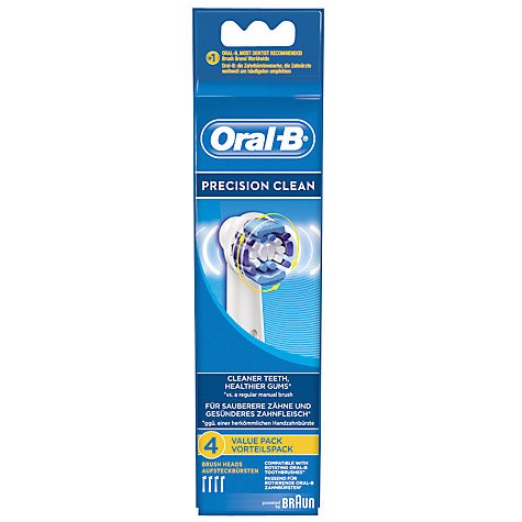 Насадка для зубных щеток Oral-B Precision Clean EB20 (упак.:4шт) Triumph, Professional Care, Vitality, Advance Power