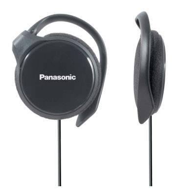Наушники накладные Panasonic RP-HS46E 1.1м черный проводные (крепление за ухом)