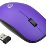 Мышь Oklick 515MW черный/пурпурный оптическая (1200dpi) беспроводная USB (3but)