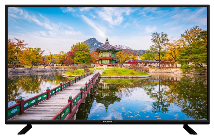 Телевизор LED Hyundai 43" H-LED43F402BS2 черный/FULL HD/60Hz/DVB-T2/DVB-C/DVB-S2/USB (RUS)