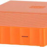 Жесткий диск WD Original USB 3.0 1Tb WDBBEX0010BOR-EEUE My Passport 2.5" оранжевый