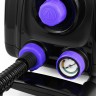 Пароочиститель напольный Kitfort КТ-933 1500Вт черный/фиолетовый