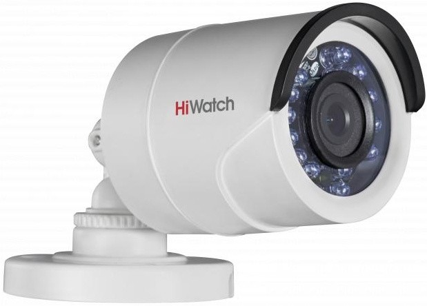 Камера видеонаблюдения Hikvision HiWatch DS-T200P 3.6-3.6мм HD-TVI цветная корп.:белый