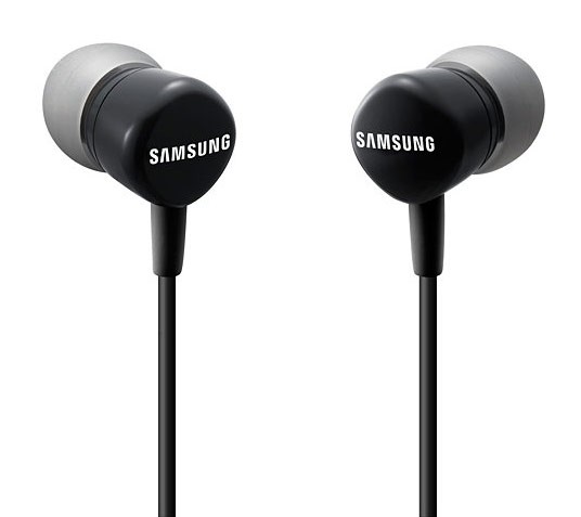 Гарнитура вкладыши Samsung EO-HS1303 1.2м черный проводные (в ушной раковине)