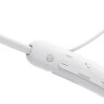 Гарнитура вкладыши Sony WI-SP510 белый беспроводные bluetooth нашейный держатель (WISP510W.E)