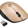 Мышь Oklick 695MW черный/золотистый оптическая (1000dpi) беспроводная USB (2but)