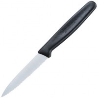 Нож кухонный Victorinox Standart (5.0633) стальной для чистки овощей и фруктов лезв.80мм серрейт. заточка черный