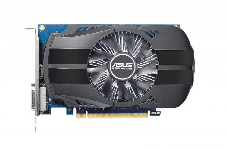 Видеокарта Asus PCI-E PH-GT1030-O2G nVidia GeForce GT 1030 2048Mb 64bit GDDR5 1278/6008 DVIx1/HDMIx1/HDCP Ret