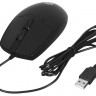 Мышь Оклик 147M черный оптическая (1600dpi) USB (3but)