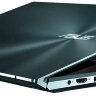 Ноутбук Asus ZenBook Pro Duo UX581GV-H2001R Core i9 9980HK/32Gb/SSD1Tb/nVidia GeForce RTX 2060 6Gb/15.6"/OLED/Touch/UHD (3840x2160)/Windows 10 Professional 64/dk.blue/WiFi/BT/Cam