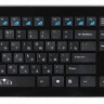 Клавиатура Oklick 870S черный USB беспроводная slim Multimedia