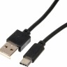 Кабель USB Type-C (m) USB A(m) 1.8м черный