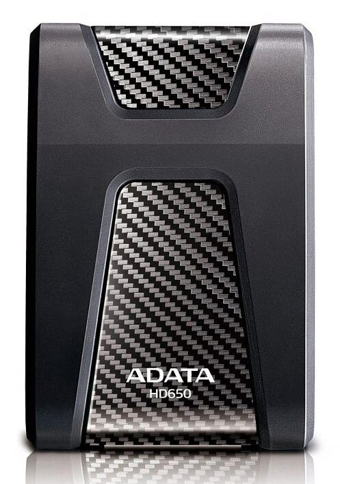 Жесткий диск A-Data USB 3.0 2Tb AHD650-2TU3-CBK DashDrive Durable 2.5" черный