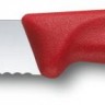 Нож кухонный Victorinox Swiss Classic (6.7861) стальной для сыра лезв.110мм серрейт. заточка красный блистер