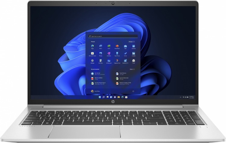 Ноутбук HP ProBook 450 G8 Core i5 1135G7 8Gb SSD256Gb Intel Iris Xe graphics 15.6" IPS FHD (1920x1080) Windows 10 Professional 64 silver WiFi BT Cam