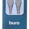 Кабель Buro BHP RET USB_AF18 USB A(m) USB A(f) 1.8м серый блистер