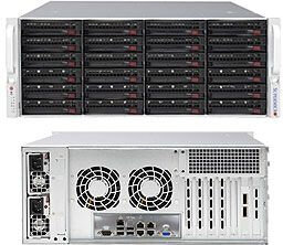 Корпус SuperMicro CSE-846BE1C-R1K23B 2x1200W черный
