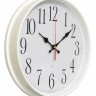 Часы настенные аналоговые Бюрократ WallC-R75P D29см белый