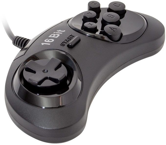 Игровая консоль Magistr Drive 2 Little черный +контроллер в комплекте: 252 игры