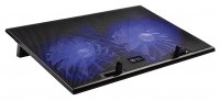 Подставка для ноутбука Digma D-NCP170-2 17"390x270x27мм 2xUSB 2x 150ммFAN 600г черный