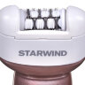 Пилка роликовая Starwind SFB2102 насадок:3шт белый/розовый