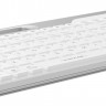 Клавиатура A4Tech Fstyler FBK25 белый беспроводная BT/Radio slim Multimedia