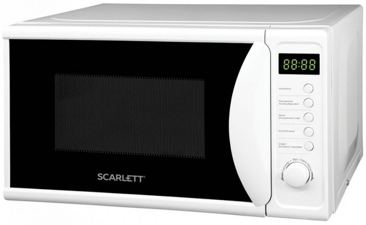 Микроволновая Печь Scarlett SC-MW9020S02D 20л. 700Вт белый