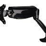 Кронштейн для мониторов ЖК Hama Fullmotion черный 10"-36" макс.12кг крепление к столешнице поворот и наклон