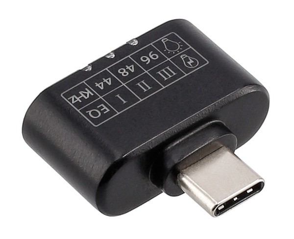Разветвитель USB-C Hama 00135747 черный