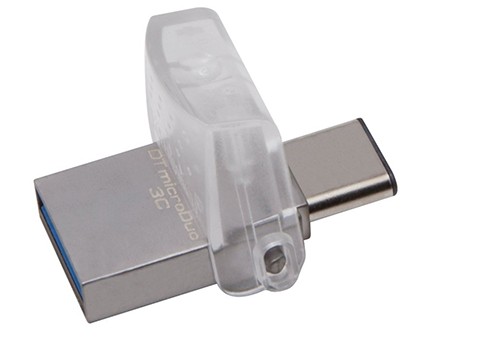 Флеш Диск Kingston 32Gb DataTraveler microDuo DTDUO3C/32GB USB3.0 черный