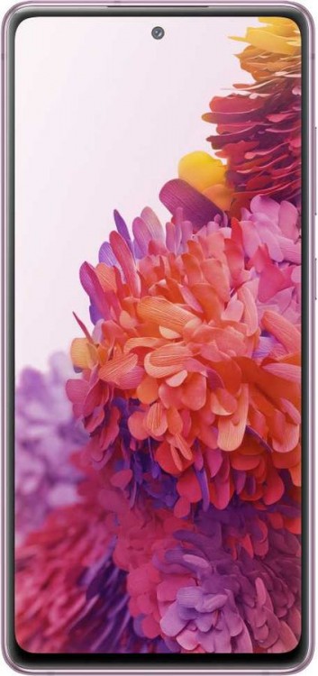 Смартфон Samsung SM-G780F Galaxy S20 FE 128Gb 6Gb лаванда моноблок 3G 4G 2Sim 6.5" 1080x2400 Android 10 12Mpix 802.11 a/b/g/n/ac/ax NFC GPS GSM900/1800 GSM1900 Ptotect microSD max1024Gb