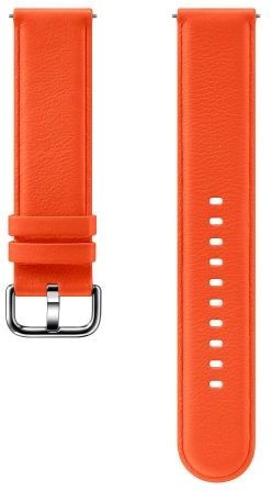 Ремешок Samsung Galaxy Watch Leather Band ET-SLR82MOEGRU для Samsung Galaxy Watch Active/Active2 оранжевый