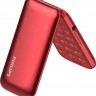 Мобильный телефон Philips E255 Xenium красный раскладной 2.4" 240x320 0.3Mpix GSM900/1800 GSM1900 MP3