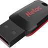 Флеш Диск Netac 32Gb U197 NT03U197N-032G-20BK USB2.0 черный/красный