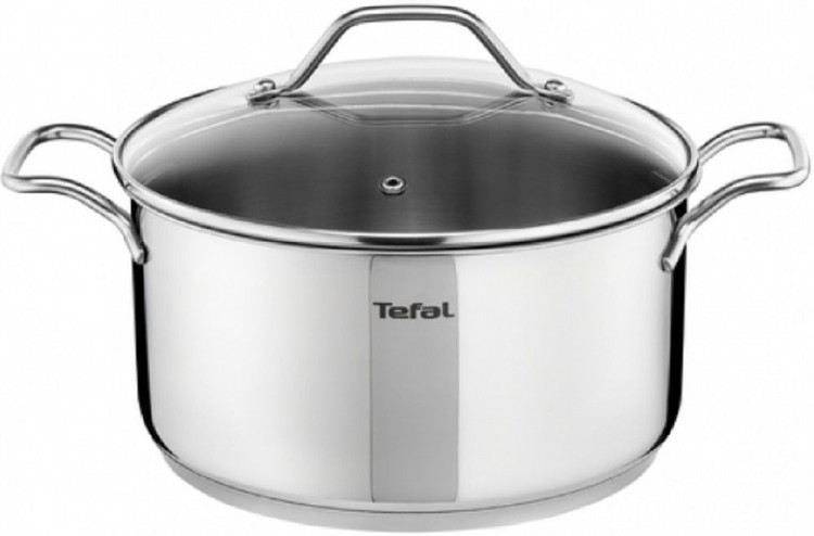 Кастрюля Tefal Intuition A7024485 2.9л. d=20см (с крышкой) серебристый (2100102522)