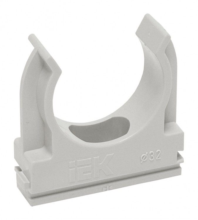Держатель IEK CTA10D-CF32-K41-050 (упак.:50шт) серый