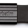 Флеш Диск Verbatim 16Gb PinStripe 49063 USB2.0 черный