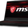 Ноутбук MSI GF63 Thin 9SCSR-1412XRU Core i5 9300H/8Gb/1Tb/SSD256Gb/NVIDIA GeForce GTX 1650 Ti MAX Q 4Gb/15.6"/IPS/FHD (1920x1080)/Free DOS/black/WiFi/BT/Cam