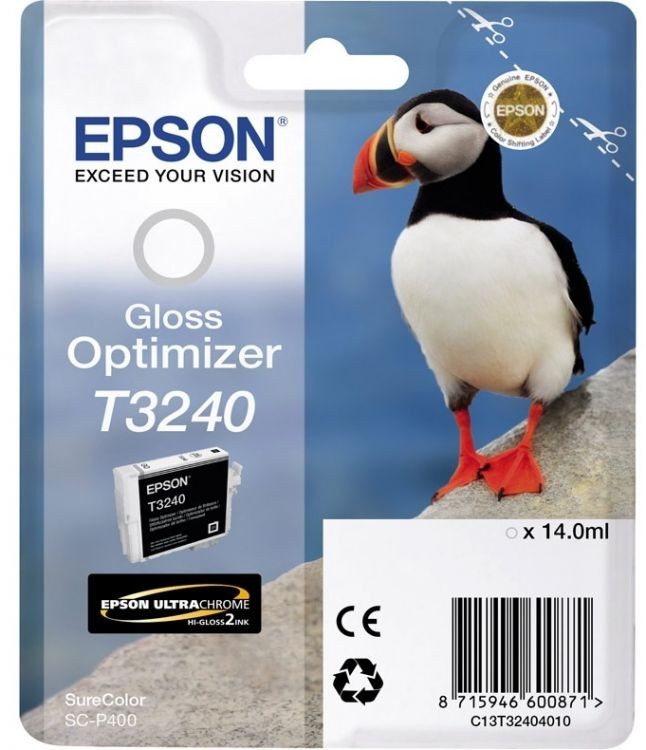 Картридж струйный Epson T3240 C13T32404010 глянец (14мл) для Epson SureColor SC-P400